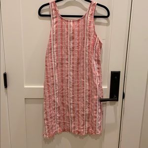 Pink striped dress